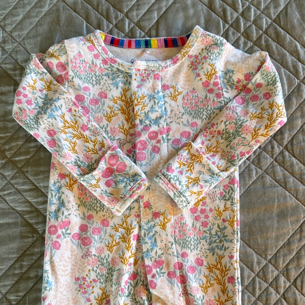 Magnetic Me Floral Onesie Baby 0-3 Months